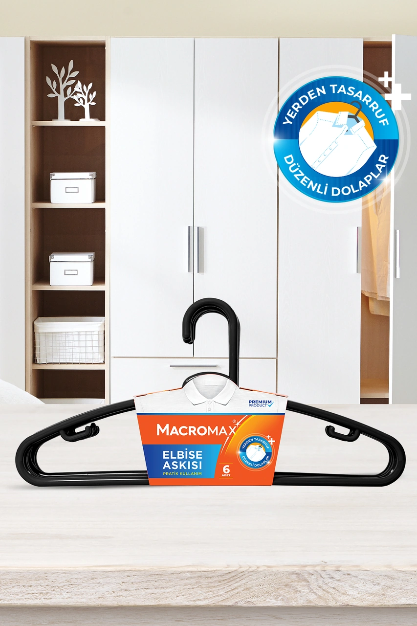 Elbise Askısı 6x2 12 Adet