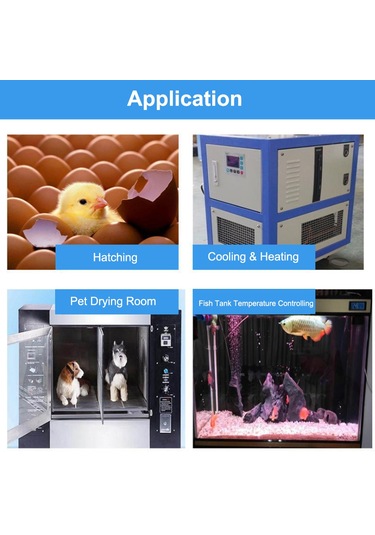 Youmex Yüksek Hassasiyetli Kuluçka Ve Evcil Hayvan Termostatı - Zfx-w1302