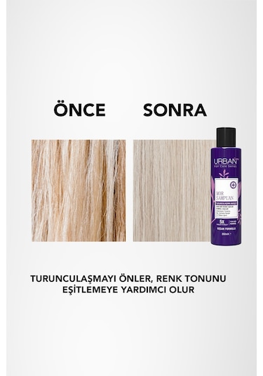 Turunculaşma Karşıtı Mor Saç Bakım Şampuanı-250 Ml-sülfatlı