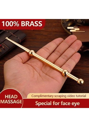 Akupunktur Noktası Masaj Aleti - Altın Ca3awh Çok Renkli