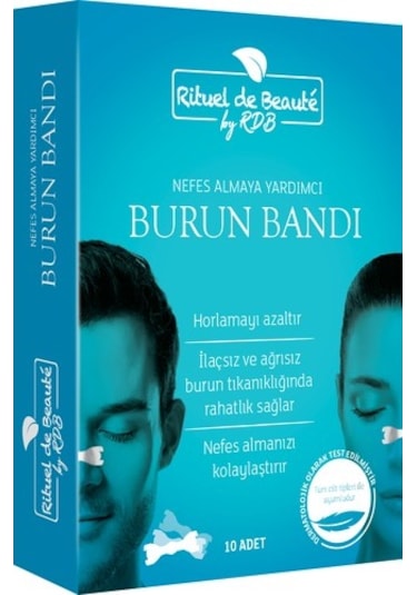 Rituel De Beaute Nefes Almaya Yardımcı Burun Bandı 10'lu