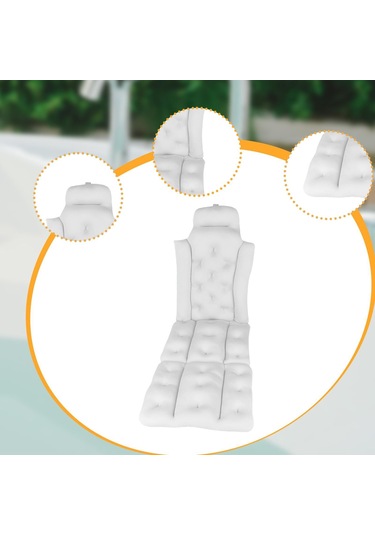 Suntek Küvet Banyosu Aksesuarı Için Tam Vücut Banyo Beyaz