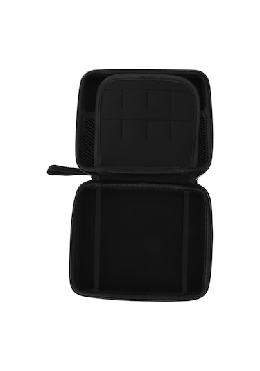 Kangvka 2ds İçin Eva Sert Kılıf Taşınabilir Çanta - 8 Oyun Kartı Tutucu, Bilezik Kayışı, Çift Fermuar, Sarsıntı Ve Toz Koruma - Mavi