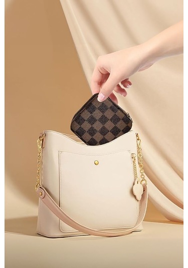 Chavin Kahve Deri Seyahat Yüzük Küpe Kolye Takı Kutusu St1-66khv Kahverengi