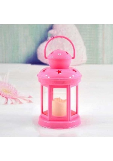 Novahub Hollow Star Demir Mumluk Metal Sanatları Pembe, Şık Dekorasyon