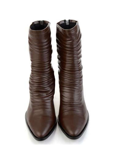 Kahve Kadın Bot & Bootie K02824200909 Kahve