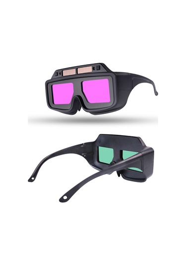 Symbee Otomatik Renk Değiştiren Kaynak Gözlüğü - Güneş Enerjili, Çift Sensörlü, Geniş Görüş Alanı