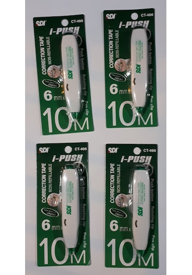 Şerid Daksil 6 Mm X 10 Mt Sdi Marka 4 Adetli Paket