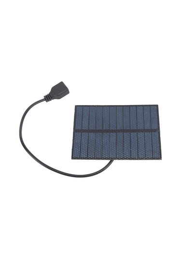 Hangfox 3w 5v Çok Kristal Güneş Paneli - Usb Çıkışlı Taşınabilir Acil Enerji Kaynağı Depolama Olmadan Ip67 Su Geçirmez Mini Boyut