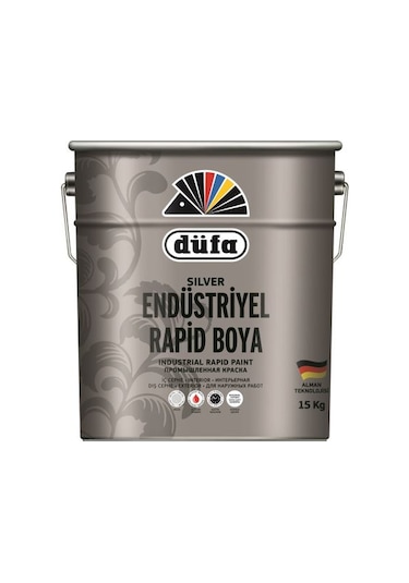 Düfa Rapid Endüstriyel Boya İpek Mat Beyaz 2,5 Kg