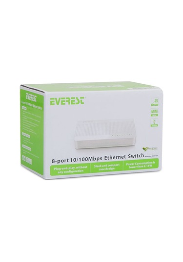 Everest ESW-108 8 Port 10/100 Mbps Fast Ethernet Switch