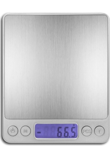 Novahub 3kg Hassas Mutfak Terazisi - 0.1g Doğruluk, 2 Tepsili, Lcd Ekranlı, Taşınabilir Gıda Ve Mücevher Tartısı Çok Renkli/ Çok Renkli