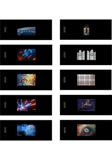 Yaozixa Godox Ak-s04 10'lu Flaş Projektör Slaytları, Ak-r21 İle Uyumlu