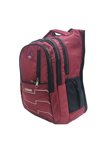 Owyon Polo Fashion Okul Sırt Çantası Yeni Sezon -kırmızı