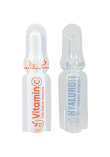 Derminix Vitamin C + Hyaluron Cilt Bakım Ampulü 12 x 2 ML