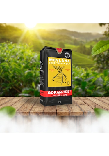 Mevlana Sade Yaprak Goran Tee Siyah Dökme Çay 500GR