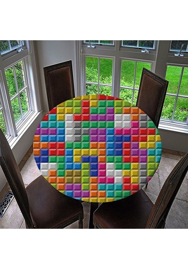 Suntek 140cm Dia Masalar Için Masa Örtüsü Restaurant G