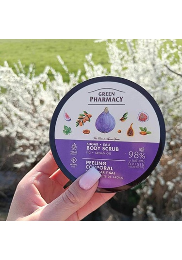 Bitkisel Vegan Rahatlatıcı Vicut Peelingi İncir Argan Yag 200 Ml