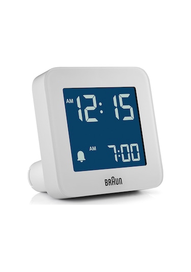 Braun Bc09w Beyaz Dijital Alarmlı Masa Saati Brn.bc09w