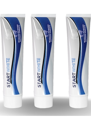 Startwhite Beyazlatıcı Diş Macunu 3 x 128 G