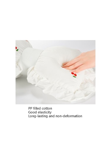 Tongxida Pamuklu Araba Baş Yastığı - Ay Çiçeği Renkli Koltuk Boyun Yastığı