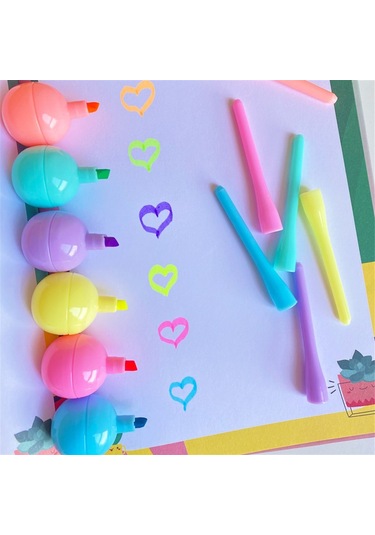 Lolipop 5'li Keçeli Kalem 4214 Renksiz