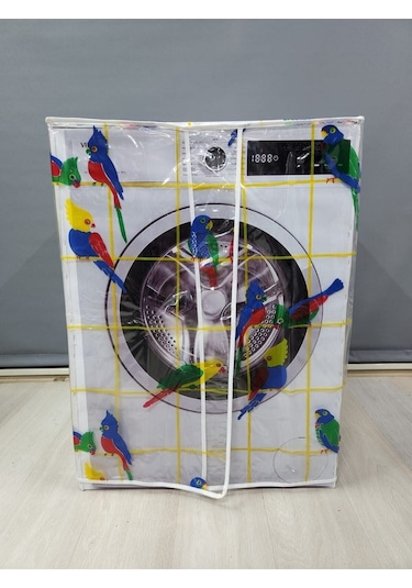 Çamaşır Makinesi Örtüsü Çok Renkli