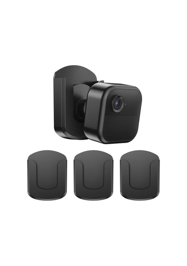 Honeybeeshop 3 Adet Siyah Blink Kamera Duvar Montajı Delme Vidasız Kurulum Blink Outdoor 4 Mini Mini 2 İçin