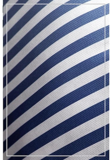 Vedsey Home Organizer 3'lü Set Yastık Düzenleyici Hurç Lacivert Çizgili 50x70 CM Lacivert