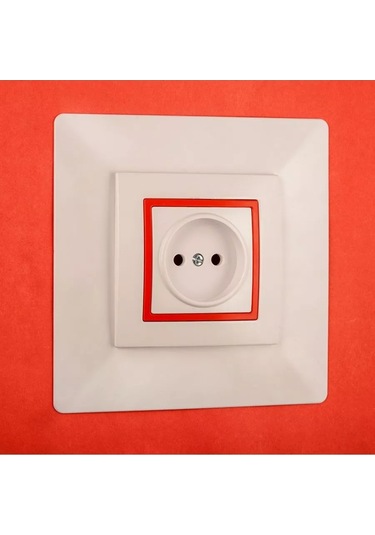 Bylectrıca Dekoratif Çerçeve Anahtar Kaplaması Beyaz 3 Adet 227553001