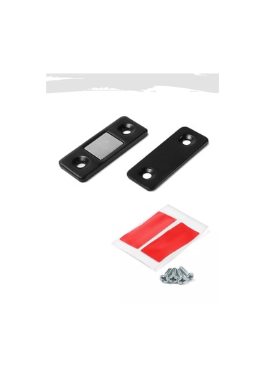 Bear3.home Mobilya İçin Manyetik Kilit Ve Tokası Siyah 263111918 Siyah