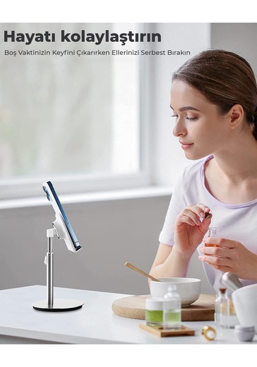 SAIJI S1-II Masaüstü  Ayarlanabilir Tablet & Telefon Tutucu