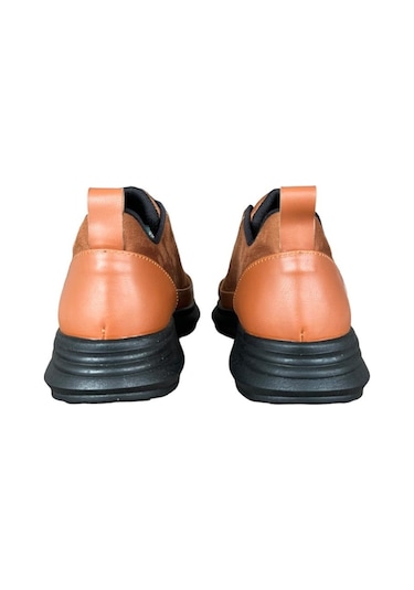 Bağcıklı Kadın Spor Sneaker Ayakkabı Taba-taba Taba