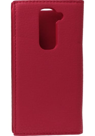 G2 Mini D610 İle Uyumlu Magnum Serisi Yan Model Kapaklı Kılıf Kırmızı