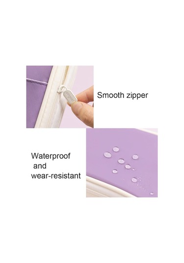 Willowhaven Macaron Kırtasiye Kutusu, Çift Katmanlı, Koyu Mavi, Geri Çekilebilir, Büyük Kapasiteli Kalem Kutusu Koyu Mavi