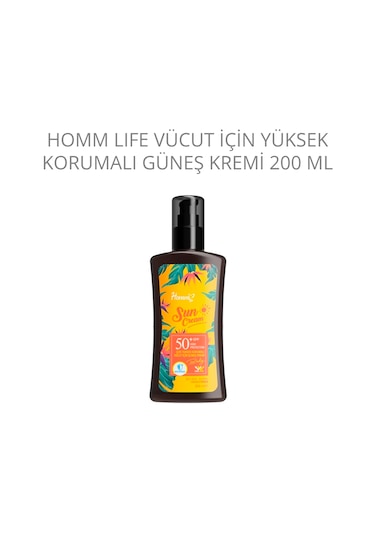 Vücut İcin Yüksek Korumalı Güneş Kremi
