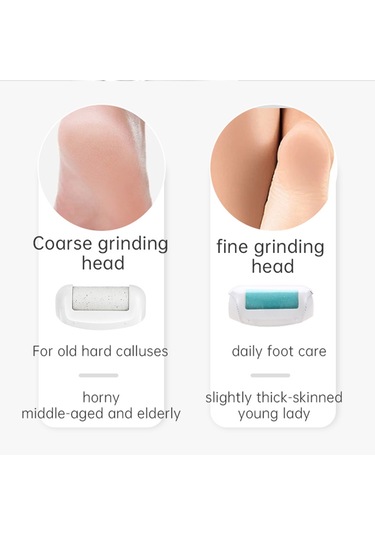 Vgr V-812 2 Dişliler Usb Ayak Öğütücü Çok Fonksiyonlu Elektrikli Nasır Sökücü Ölü Cilt Topuklar Taşlama Pedikür Bakım Aracı