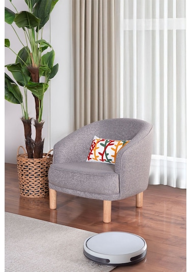 Bohem's Köşe Açık Gri Çift Taraflı Kullanılabilir Köşe Takımı Berjer Dahildir Açık Gri