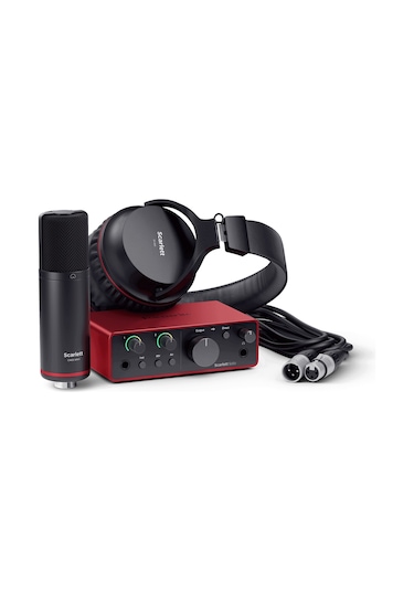 Focusrite Solo Studio Gen 4 Kayıt Paketi