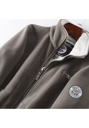 Snapbuy Erkek Polar Ceket Haki