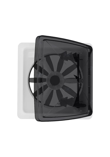 Babarvy T5000 360 X 360 Mm Gaz. Duman Ve Yağmur Sensörlü Fanlı Tavan Heki Beyaz