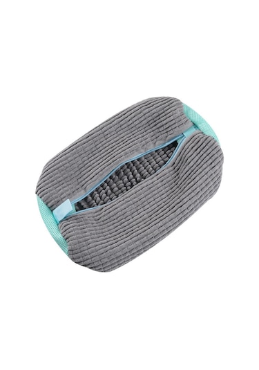 Ayakkabılar İçin Özel Çamaşır Makinesi Deformasyon Önleyici Yıkama Torbası Gri