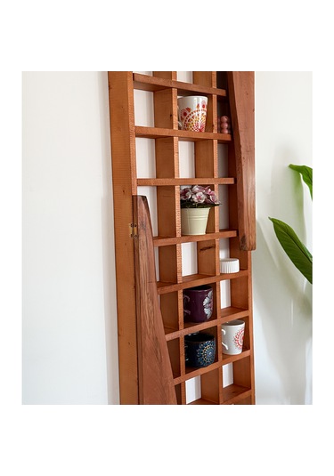 Ahşap Bardak Kupa Rafı & Baharatlık 5100