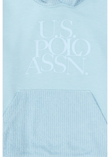 U.s. Polo Assn. Kız Çocuk Nil Sweatshirt 50290722-vr083 Nil Turkuaz