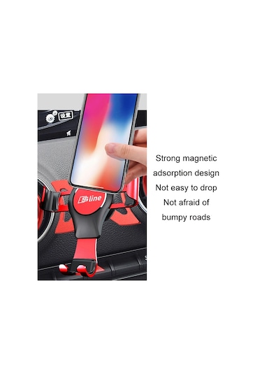 Audi Araba İçin Güçlü Manyetik Telefon Tutucu A3/s3 Stand 1 Gümüş