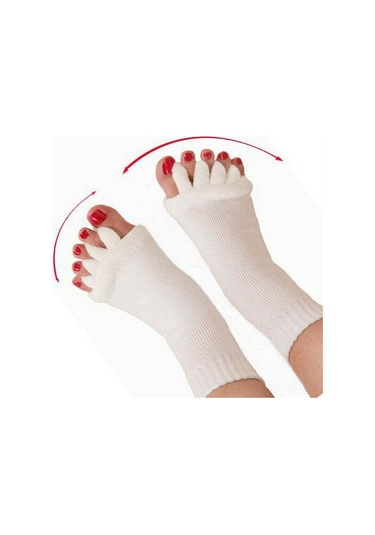 Monyee Orta Bilek Ayarli Ayak Parmagi Ayiran Sukunculu Duzeltici Suketli Yoga Coraplari - Ayak Yorgunlugunu Alir, Basinc Dagilimini Duzenler Diğer