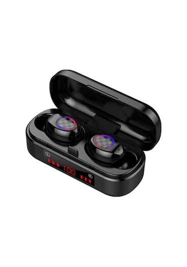 Vkemall Siyah Ip67 Su Geçirmez Bt5.0 Kulaklıklar: Otomatik Eşleşme, Mikrofonlu Hd Konuşma, Akıllı Gürültü Engelleme, Hifi Ses