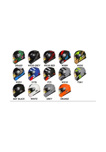 Mts M-966 Kask Camı Şeffaf Yedek