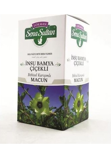 Lokman Sena Sultan Nar Ekşili Bamya Çiçekli İnsu Macunu 420 G