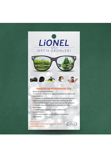 Antifog Gözlük Camı Buğu Önleyici Bez